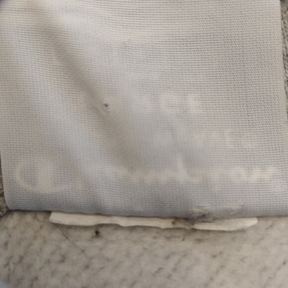 Champion Oversized Cropped VARSITY Old English Letter Reverse Weave Hoodie Large - Picture 16 of 16